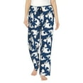 thumbnail image 1 of Balery Shark Pantalones de pijama para mujer, pijamas ultraligeros, pantalones de estar por casa-XX-Large, 1 of 6