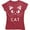 Red, variant on Kitty Cat Face Women's Pet Kitten Lover Gift Meow Distressed T-Shirt