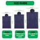 thumbnail image 4 of COR Surf Poncho Cambiador de Toalla con Capucha y Bolsillo Delantero | Toalla gruesa de poncho de microfibra de secado rápido para surf, playa, piscina, natación (Kailua grande), 4 of 4
