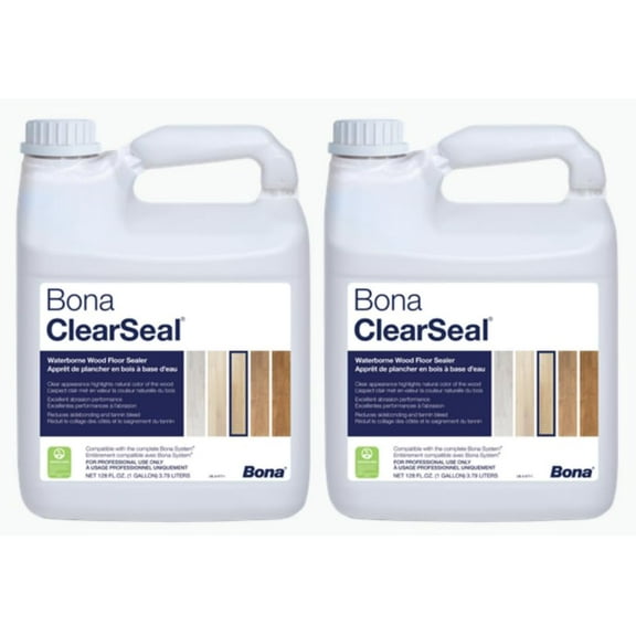 Bona ClearSeal Waterborne Wood Floor Sealer - 2 Pack