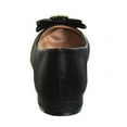 thumbnail image 5 of Badgley Mischka Low Heeled Ballerinas (Little Kid Sizes), Black Shimmer, 5, 5 of 7