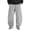 Grey, variant on LIJCC Boys Solid Color Drawstring Sweatpants Spring Autumn Loose Wide Leg Sweat Pants Elastic High Waist Baggy Joggers(Black,6-7 Years)