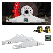VEVOR Wheel Alignment Tool, 2 PCS Carbon Steel Heavy Duty Toe & Camber ...