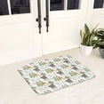 thumbnail image 5 of Non Slip Door Mat, Jungle Animal Fast Drying Bath Tub Mats, Absorbent Bathroom Rugs Entrance Welcome Mat, Bath MatS for Tub, Floor, Home, Kitchen, Hotel,16x24in, 5 of 7