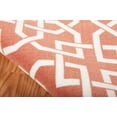 thumbnail image 5 of Nourison Home & Garden Indoor/Outdoor Contemporary Moroccan Rust 7'9" x 10'10" Area Rug, (8' x 11'), 5 of 6
