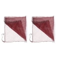 thumbnail image 1 of SOPOTUTU 2 Pcs Filet de Sport Badminton Rouge Fibre de Polypropylène pour Beach Volleyball, 1 of 6