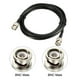 thumbnail image 2 of RG58 Coaxial Cable Con BNC Macho a BNC Macho Conectores 50 Ohm 12 Pies, 2 of 5