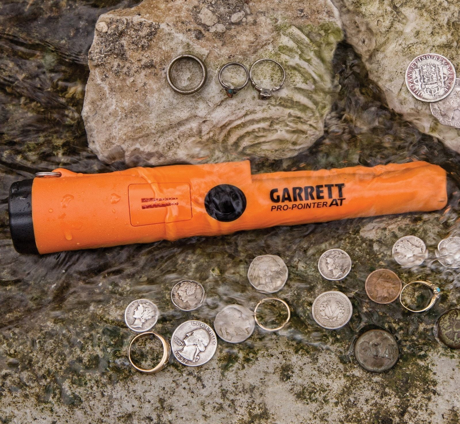 Garrett Pro Pointer AT Pinpointer Metal Detector Waterproof ProPointer  Holster