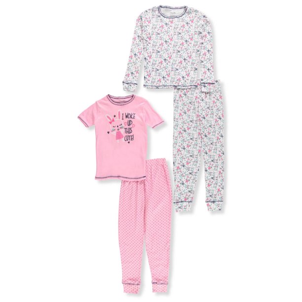 Rene Rofe Rene Rofe Baby Girls' 4Piece MixAndMatch Sleep Set