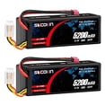thumbnail image 2 of Socokin 3S Lipo Batería 11.1V 80C 5200mAh con Estuche Duro, Enchufe Deans T para RC Modelo SOCOKIN SOCOKIN, 2 of 2