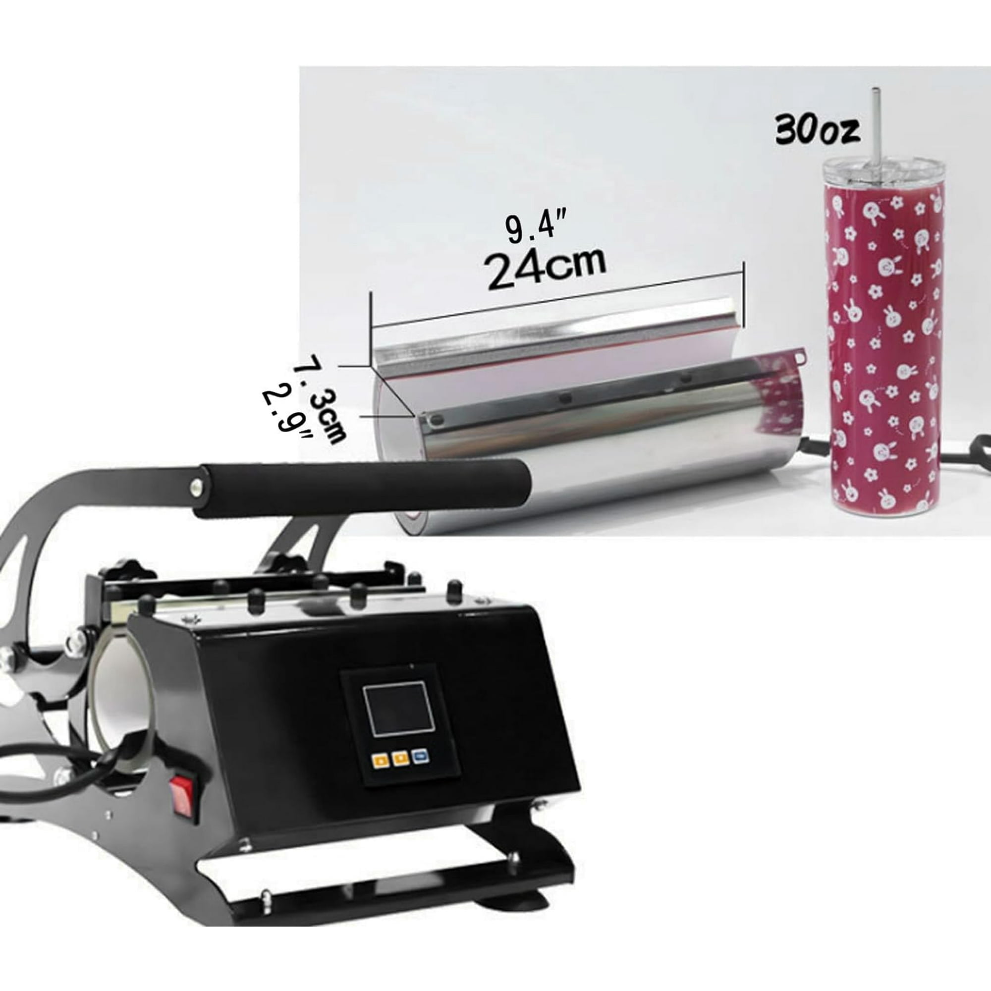 6in1 Mug Heat Press 110V Mug Sublimation Transfer Printing Machine with 6 Heating Elements