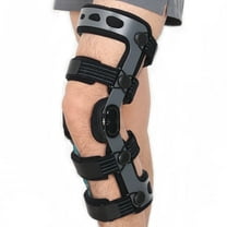 Komzer Knee Brace for ACL, PCL, MCL & Meniscus Injuries - Ligament Support, Size M (Left)