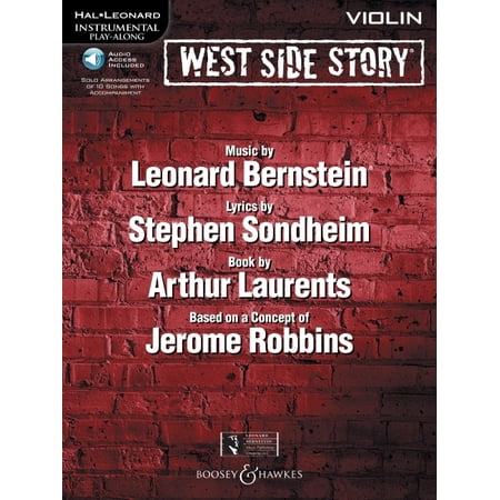 Hal Leonard Instrumental Play-Along: West Side Story - Instrumental Play-Along for Violin (Book/Online Audio) (Other) by Leonard Bernstein