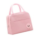 thumbnail image 2 of Box Lunch Bag High Capacity Reusable Tote Heat Preservation Dinner Insulation Hangbag, 2 of 5