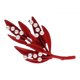 thumbnail image 5 of Broche De en apariencia , Alfiler De Collar, Alfiler De Solapa, Broche De Joyería Para Mujer, rojo, 5 of 8