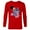 New Red, variant on Disney Lilo & Stitch Bike Adventure - Long Sleeve T-Shirt for Men -Customized-White