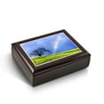 thumbnail image 1 of Natures Wonders - A Rainbow Is Born Tile Musical Jewelry Box - Somewhere Over the Rainbow, 1 of 2