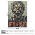 thumbnail image 4 of Orinice Zombie Apocalypse Video Games Warm Lightweight Blanket Soft Fleece Blankets  All Seasons Sofa Decor Cow Gifts Blanket 60x80in, 4 of 6