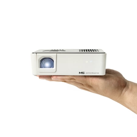 AAXA M5 HD LED DLP Mini Portable Projector with 900 LED Lumens, HDMI, and Media Player for Business and Home (Best Portable Projector For Business Presentations)