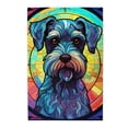 thumbnail image 1 of Puzzle de madera Novgift Miniature Schnauzer 1000 piezas, 1 of 7