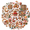 2A-35pcs, variant on 35pcs-50pcs Cute Stickers Stationery Gingerbread Kids Stickers Toy Holiday Stickers Christmas Stationery Stickers for Laptops Notebooks Suitcases