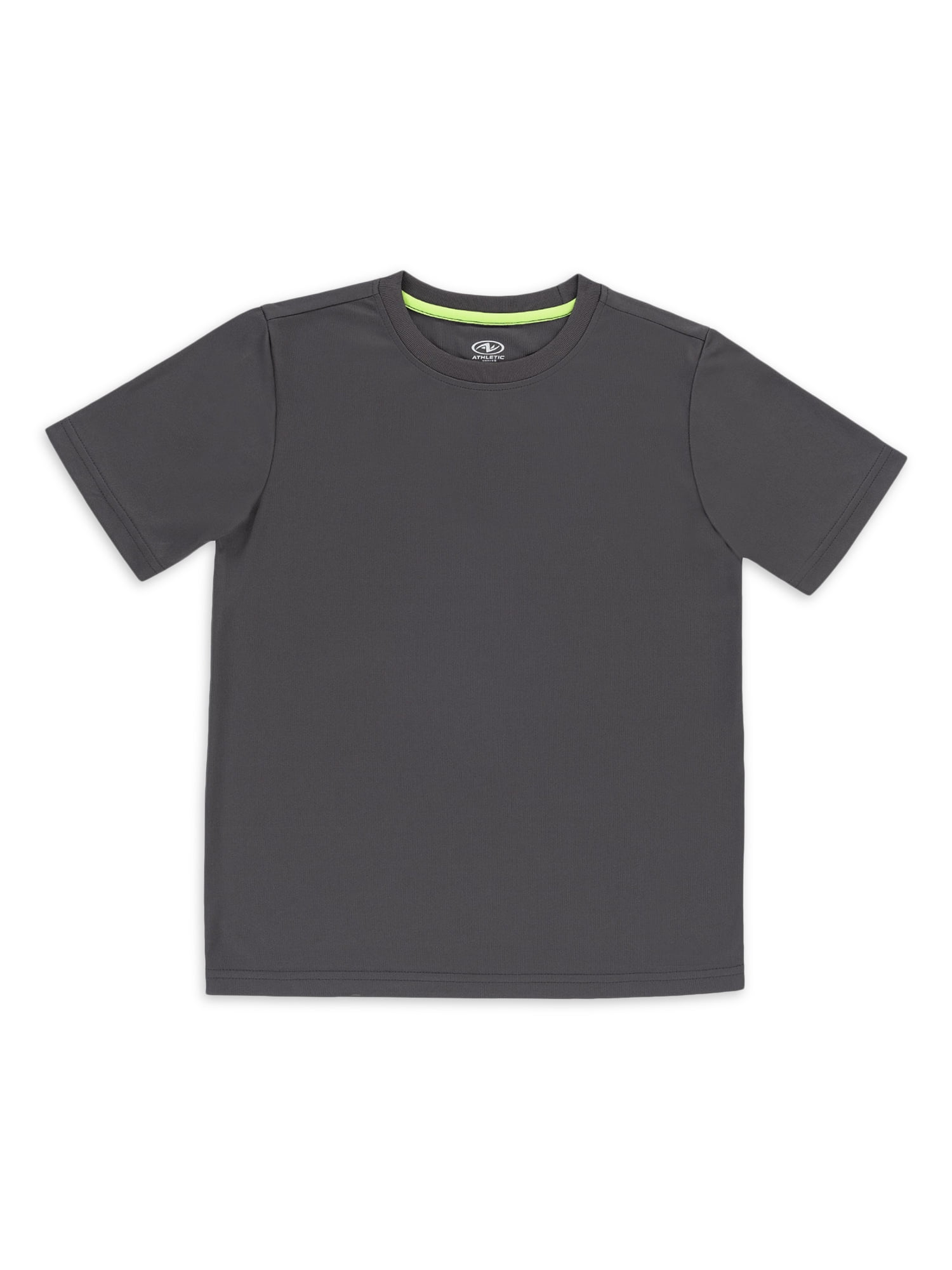 Athletic Works Boys Graphic & Solid 3-Pack Shirts, Sizes 4-18 & Husky