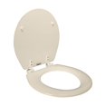 thumbnail image 2 of Bath Bliss 7082 Biseauté Standard Siège de Toilette Rond&44; Beige, 2 of 6