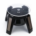 thumbnail image 1 of Rotating Display Stand Solar Display Stand Cup Display Turner Action Figure Display Case Rotating Display Stand 360 Degree Automatic Rotating Solar Display Table Model Figure Base, 1 of 1