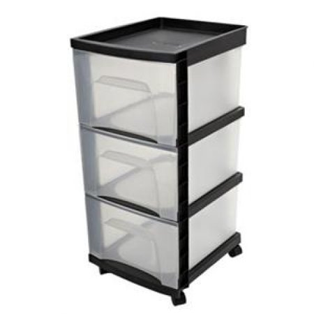 UPC 073527003649 product image for Homz Three Drawer Cart-7000364 | upcitemdb.com