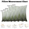 thumbnail image 6 of Throw Pillow Covers 16x16 Inch, Abstract Green Decorative Pillow Cases for Couch Sofa Bed, Modern Gradient Minimalist Mottled Art Cotton Linen Square Home Decor Pillowcases with Hidden Zipper, 6 of 7