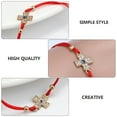 thumbnail image 5 of FRCOLOR 1Pc Stylish Woven Wrist Chain Durable Simple Bracelet Women Hand Decoration, 5 of 8