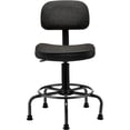 thumbnail image 2 of Global Industrial Ultra Comfort Fabric Stool, Black, 2 of 7
