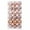 Rose Gold, variant on JeashCHAT 36PCS Christmas Xmas Tree Ball Bauble Hanging Home Party Ornament Decor 3CM