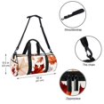 thumbnail image 5 of Thanksgiving Swim, Travel, Dance, and Gym Sports Bag - 17.7 Inches, Interior Zipper Pocket, Large Capacity, 5 of 6