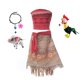 thumbnail image 1 of Disney Little Girls Moana Princess Dresses Costumes Cosplay Toddler Dress Vaiana Clothes Party for 3 6 8 10 Yrs Girl Outfit GiftTag 110cm (4T) Gao Jinjia LED, 1 of 2