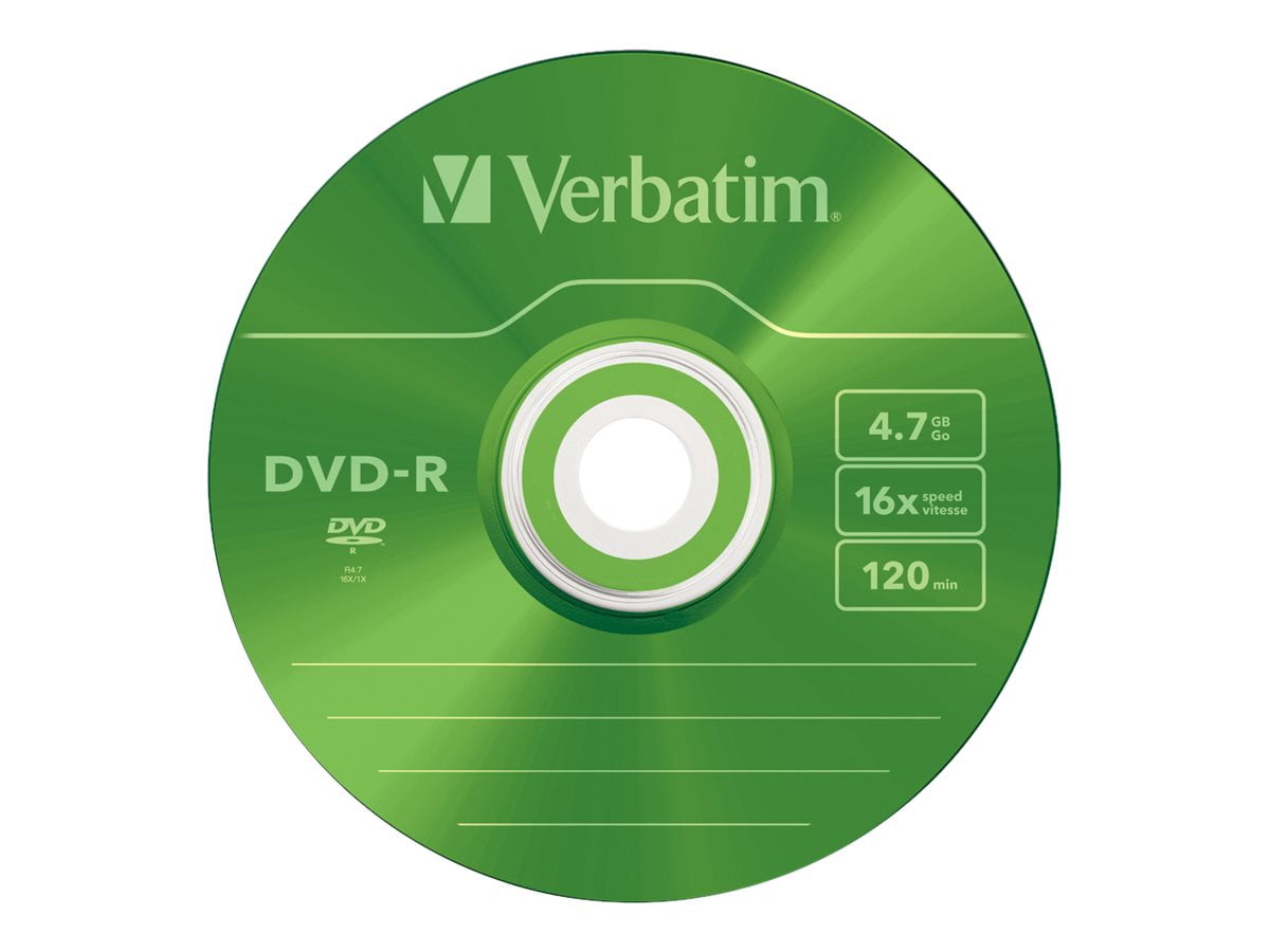 Verbatim Colours - 5 x DVD-R - 4.7 GB 16x