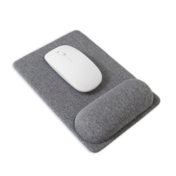 Alfombrilla de ratón SenseAge Standard con soporte para la muñeca, color gris