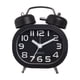thumbnail image 5 of Reloj despertador Seitruly con espejo de cristal y luces nocturnas Tipo de puntero Blanco, 5 of 6