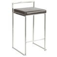 thumbnail image 7 of LumiSource Fuji Stacker 26" Fixed-Height Counter Stool - Set of 3, 7 of 7