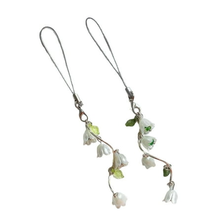 Fashionable Vine Bag Charm and Key Holder Sturdy Alloy Phone Hanging Ornament Gifts for Fashion Lovers Outfits