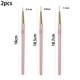 thumbnail image 2 of Pincel para delineador de uñas de oro rosa, pinceles para diseño de uñas, pincel fino para delineador de uñas, pinceles para pintura de uñas, bolígrafos para decoración de uñas Jormftte CPB-DE-LYY332, 2 of 5