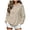 Beige, variant on Cheetah Print Hoodie Women Oversized Y2k Leopard Print Pullover Long Sleeve Vintage Fall Sweatshirts Streetwear Black,Size S