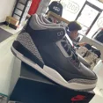 thumbnail image 1 of Ni - ke Ni - ke Air Jordan 3 Black Cement 2024 DN3707-010 Mens Size 11 Women’s 12.5 DS New, 1 of 5