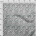 thumbnail image 3 of oneOone Cotton Silk Gray Fabric Ikat Sewing Craft Projects Fabric Prints By Yard 42 Inch Wide, 3 of 6