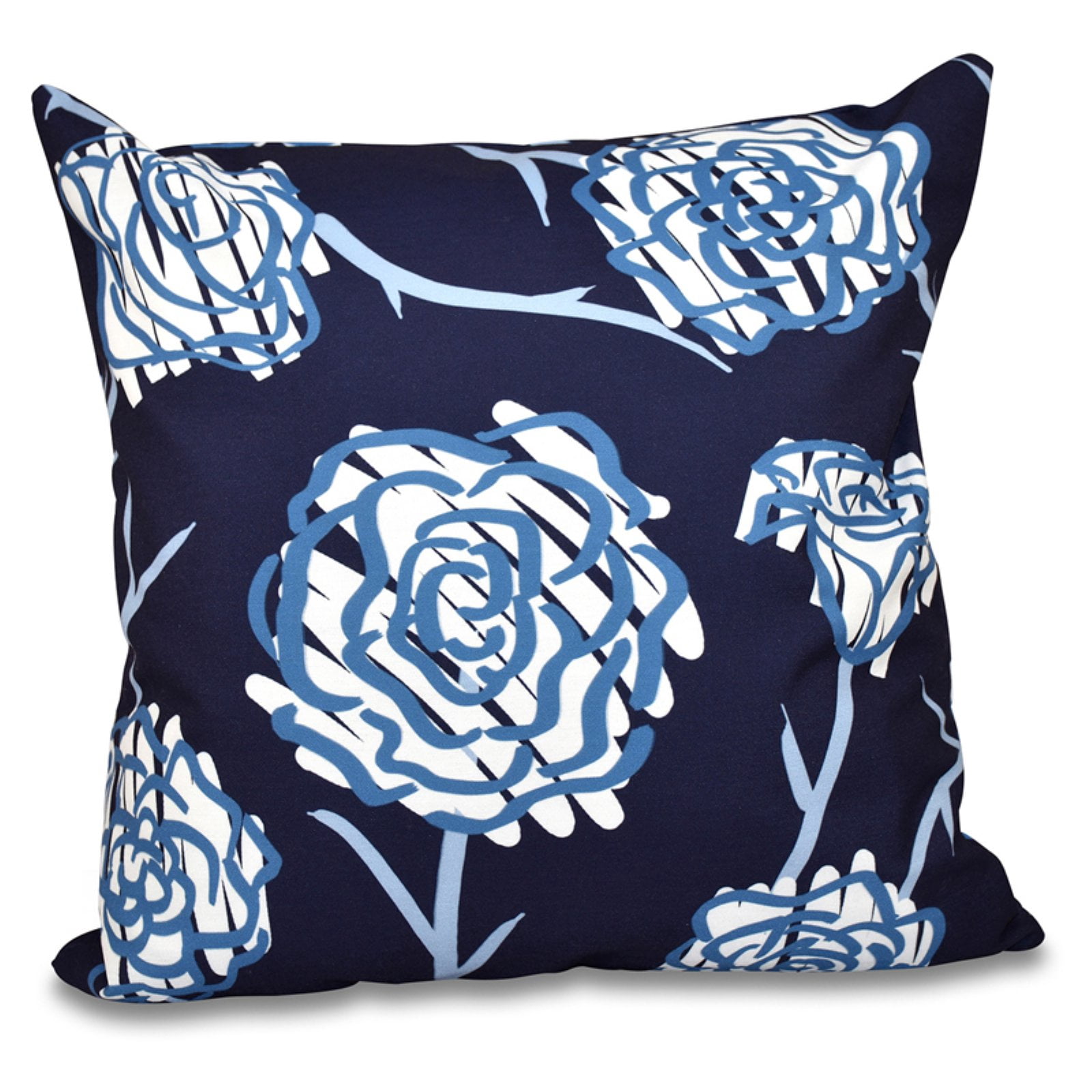 Simply Daisy 16" x 16" Spring Floral 2 Floral Print Pillow