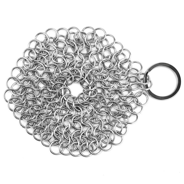 Kitchen Cleaner Chainmail Scrubber Aluminum Butted Chain Mail Kitchen  Cleaner