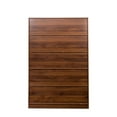 thumbnail image 6 of Aukfa 70.87" Tall Bookshelf with Cabinet,Modern Cube Storage Organizer for Living Room,Walnut, 6 of 8