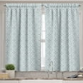 thumbnail image 2 of Ambesonne Orient Valance & Curtain, Oriental Moroccan Art, 55"x24", Pale Blue, 2 of 6