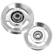 2Pcs Wear- resistant Fitness Pulleys Replaceable Pulley Wheels Portable Gym Pulleys
