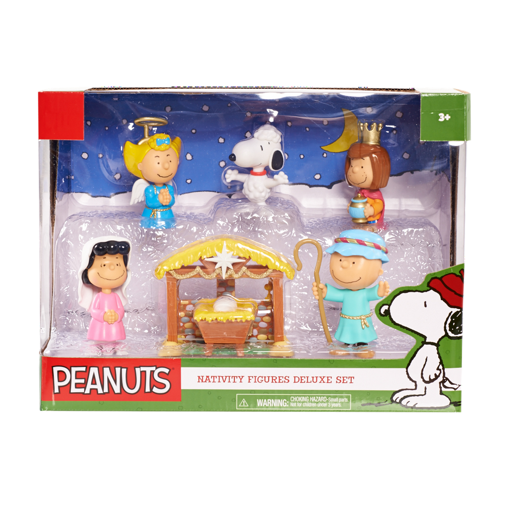 Peanuts Christmas Nativity Set, Ages 3 +
